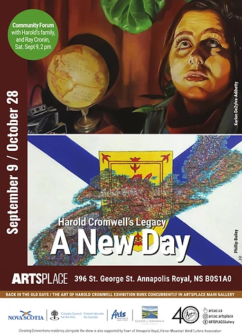 Poster for Exhibition Harold Cromwell's Legacy