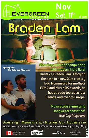 Poster for Braden Lam