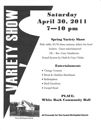 Poster for Variety Show