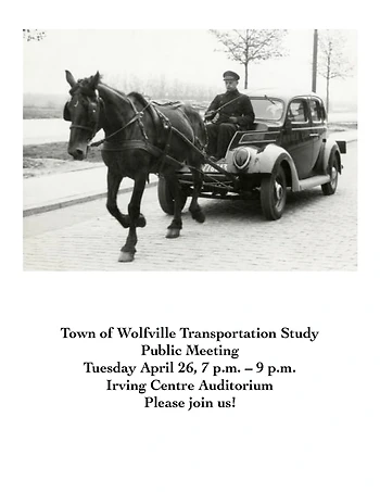 Poster for Transportation Study Meeting