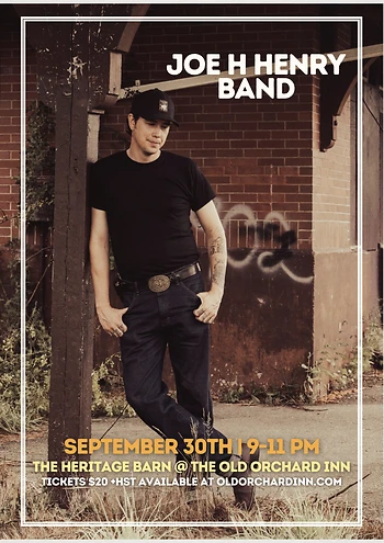Poster for Joe H Henry Band