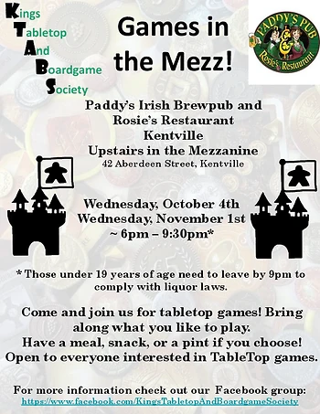 Poster for Games in the Mezz