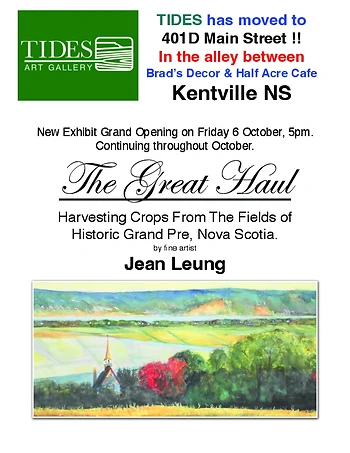 Poster for Art Exhibition and Sale