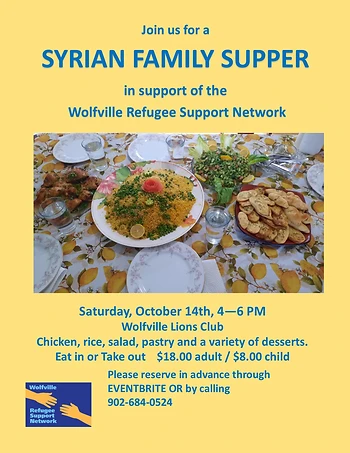 Poster for Syrian Family Supper
