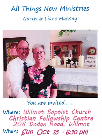 Poster for Music Evening with the MacKays