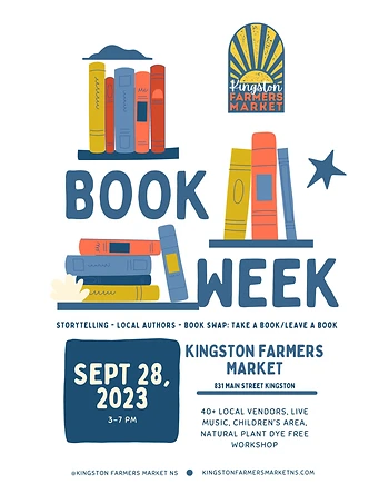 Poster for Farmers Market Book Week