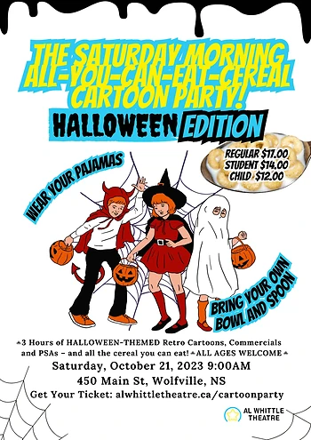 Poster for Cartoon Party