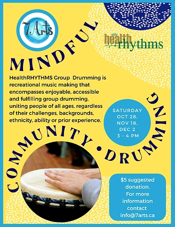 Poster for Community Drum Circle