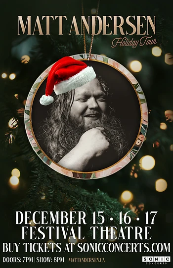 Poster for Matt Andersen Holiday Show