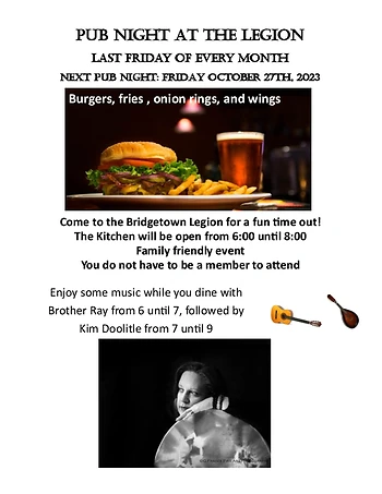 Poster for Pub Night