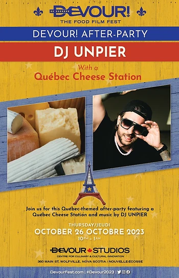 Poster for Devour! After Party featuring DJ UNPIER