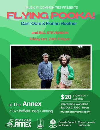 Poster for Improvising with Florian and Dani