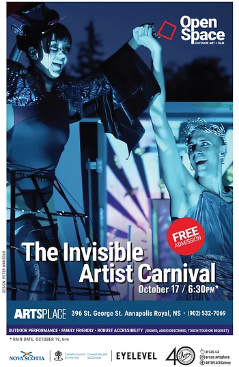 Poster for The Invisible Artist Carnival