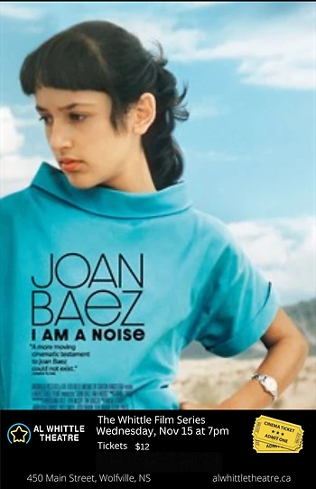 Poster for Joan Baez I Am the Noise