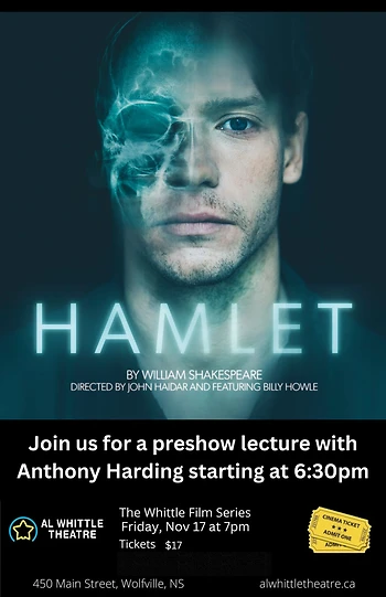 Poster for Hamlet from Bristol Old Vic Live