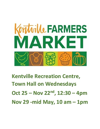 Poster for Kentville Farmers Market