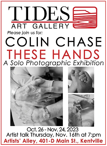 Poster for Artist Talk - Photographer Colin Chase