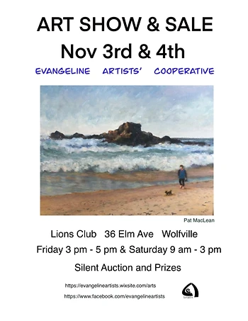 Poster for Art Show and Sale