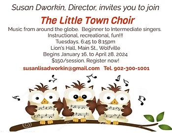 Poster for The Little Town Choir