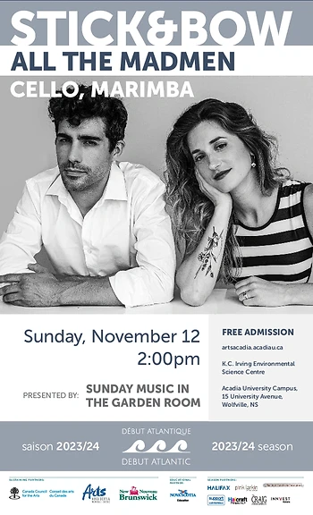 Poster for Garden Room Marimba and Cello