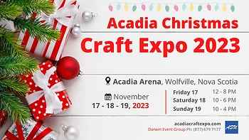 Poster for Acadia Christmas Craft Expo