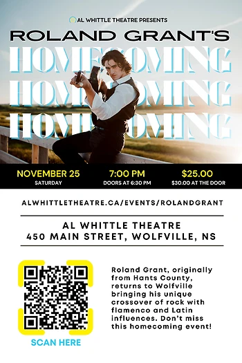 Poster for Roland Grant Homecoming Concert
