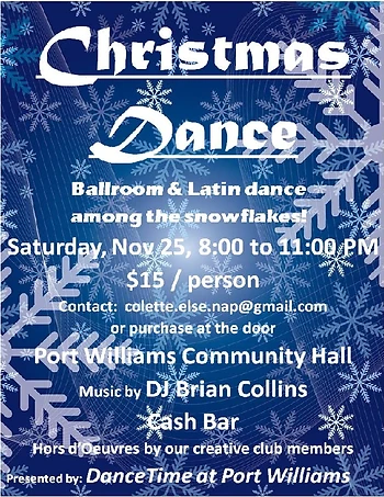 Poster for Christmas Dance