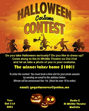 Poster for Halloween Costume Contest