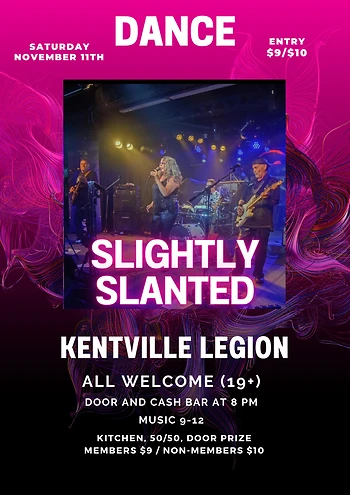 Poster for Dance: Slightly Slanted
