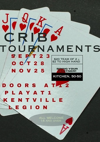 Poster for Crib Tournament