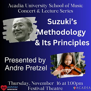 Poster for Suzuki's Methodology & Principles