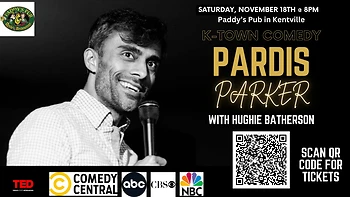 Poster for K-Town Comedy Presents: Pardis Parker!