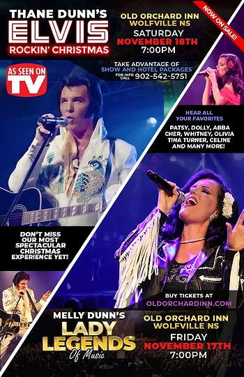 Poster for Thane Dunn Elvis Rockin' Christmas
