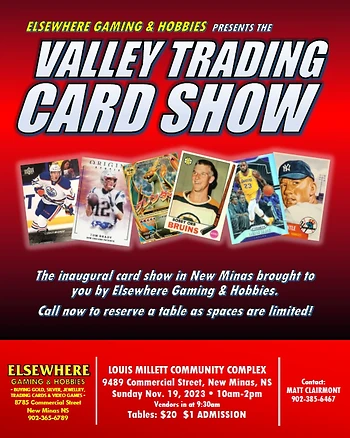 Poster for Trading Card Show