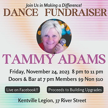 Poster for Dance FUNdraiser: Tammy Adams