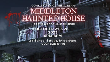 Poster for Middleton Haunted House