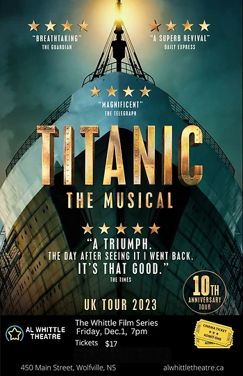 Poster for Titanic The Musical