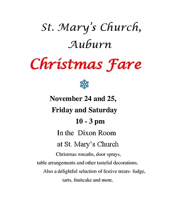 Poster for Christmas Fare
