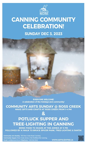 Poster for Canning Community Celebration!