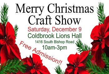 Poster for Merry Christmas Craft Show
