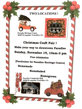 Poster for Christmas Craft Fair