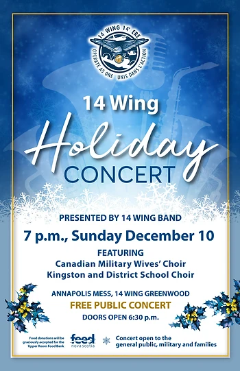 Poster for Holiday Concert