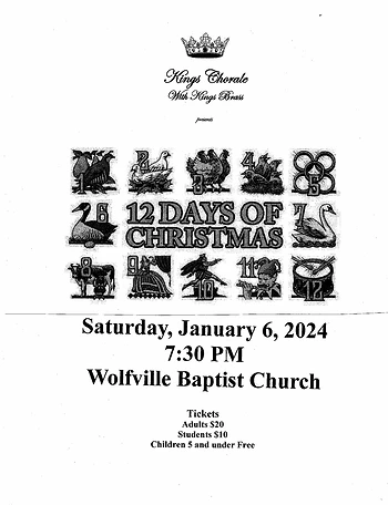 Poster for 12 Days of Christmas