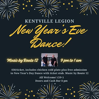 Poster for New Year's Eve Dance