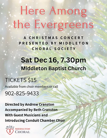 Poster for Here Among the Evergreens