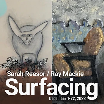 Poster for Opening / Surfacing, Reesor & Mackie