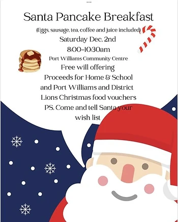 Poster for Santa Breakfast