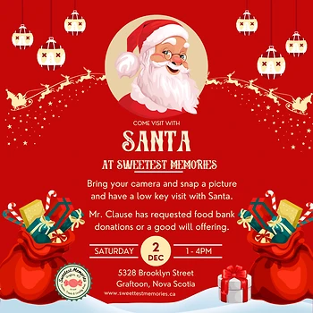 Poster for Visit Santa