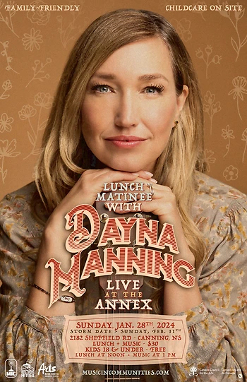 Poster for Lunch Matinee with Dayna Manning