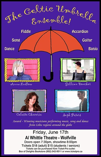 Poster for The Celtic Umbrella Ensemble